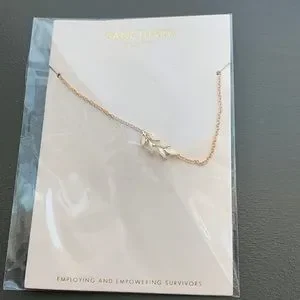 Sanctuary Project Jewelry Sanctuary Project Leaf Necklace